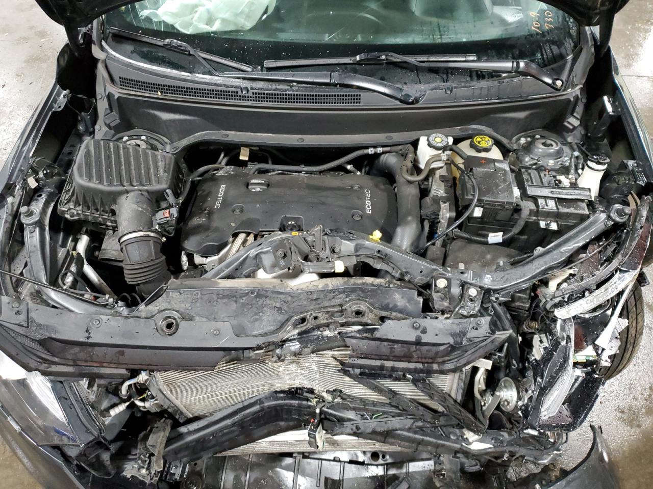 2018 Chevrolet Equinox VIN 2GNAXTEX7J6233316 Copart auction photo, front end / side damage thumbnail 12