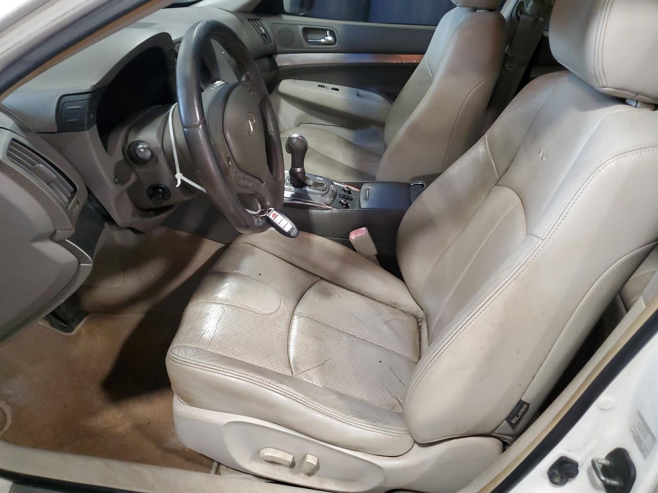 2012 Infiniti G VIN JN1CV6AR2CM681972 Copart auction photo, front end damage thumbnail 7