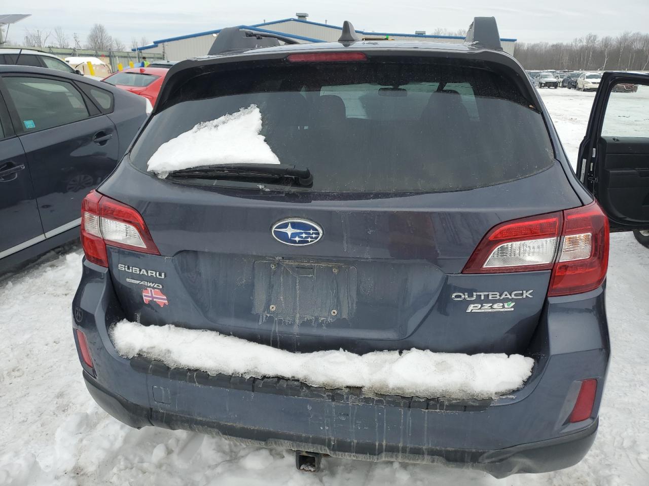 2017 Subaru Outback VIN 4S4BSACC4H3409705 Copart auction photo, front end / minor dent/scratches damage thumbnail 6
