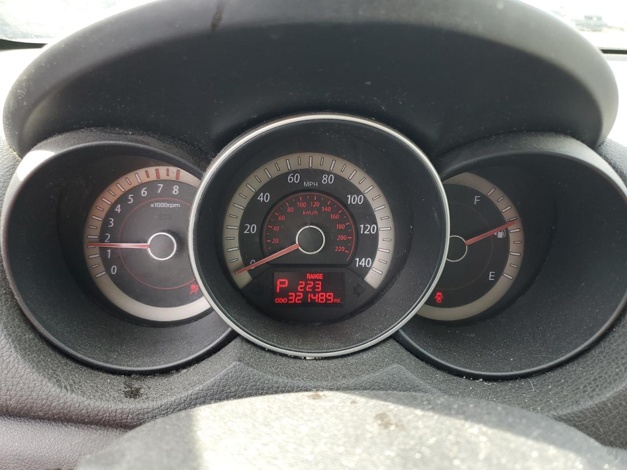 2012 KIA Forte VIN KNAFU6A2XC5504321 Copart auction photo, front end / hail damage thumbnail 9