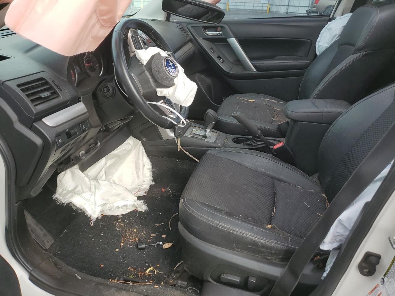 2014 Subaru Forester VIN JF2SJGDC5EH435318 Copart auction photo, front end / side damage thumbnail 7