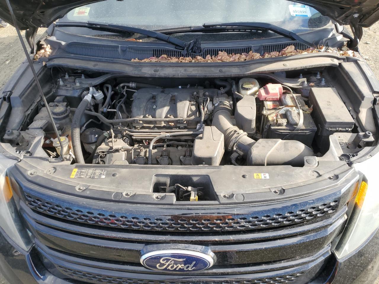 2013 Ford Explorer VIN 1FM5K8ARXDGC40872 Copart auction photo, side damage thumbnail 12