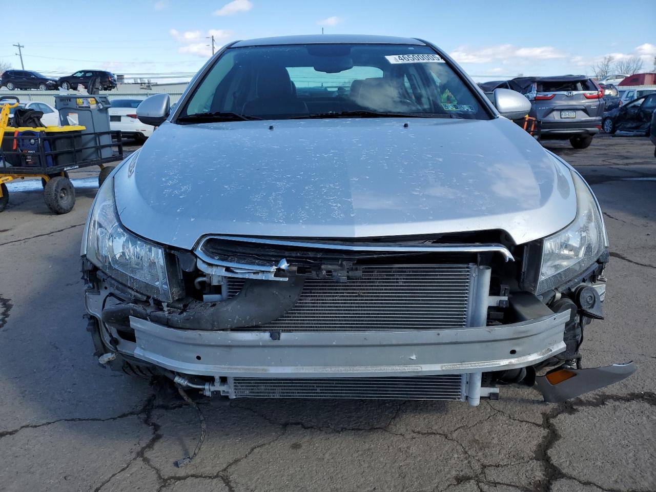 2015 Chevrolet Cruze VIN 1G1PE5SB3F7232984 Copart auction photo, front end / side damage thumbnail 5