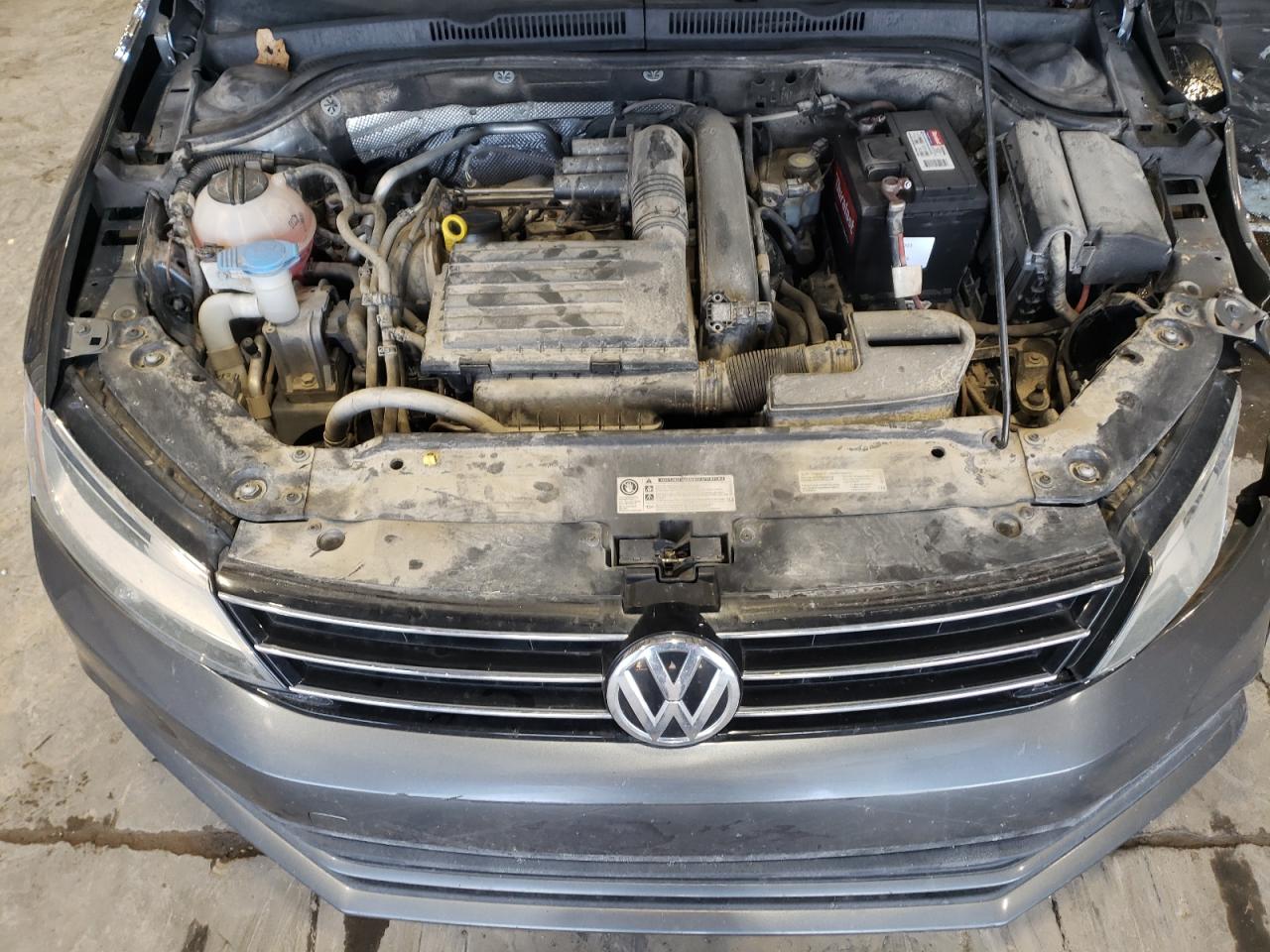 2016 Volkswagen Jetta VIN 3VW267AJ5GM242598 Copart auction photo, side / front end damage thumbnail 12