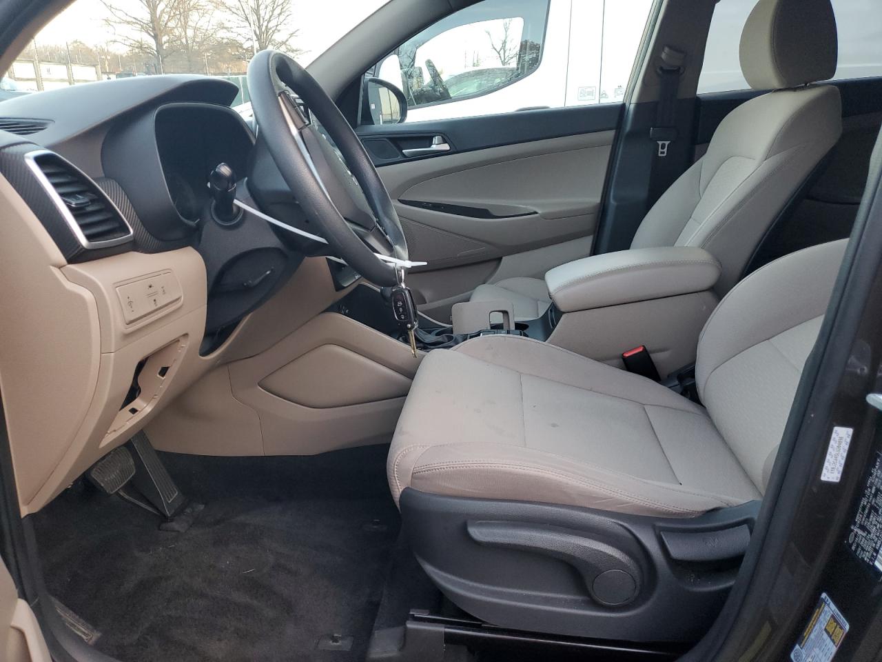 2020 Hyundai Tucson VIN KM8J2CA45LU204898 Copart auction photo, all over damage thumbnail 7