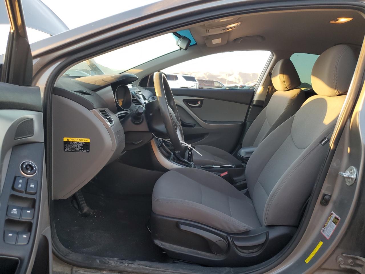2014 Hyundai Elantra VIN 5NPDH4AE1EH524831 Copart auction photo, front end damage thumbnail 7