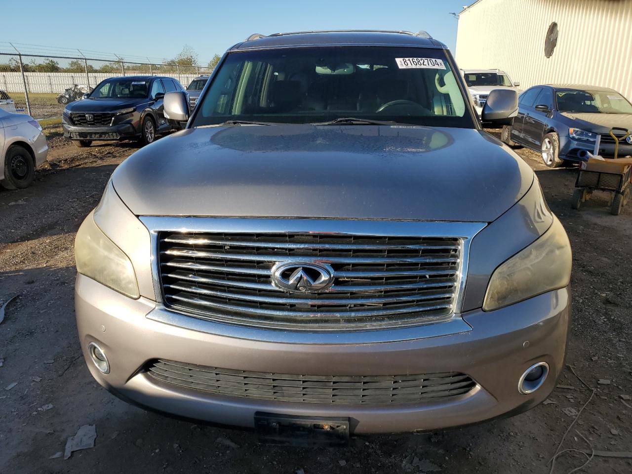 2012 Infiniti QX56 VIN JN8AZ2NC7C9316587 Copart auction photo, rear end / minor dent/scratches damage thumbnail 5