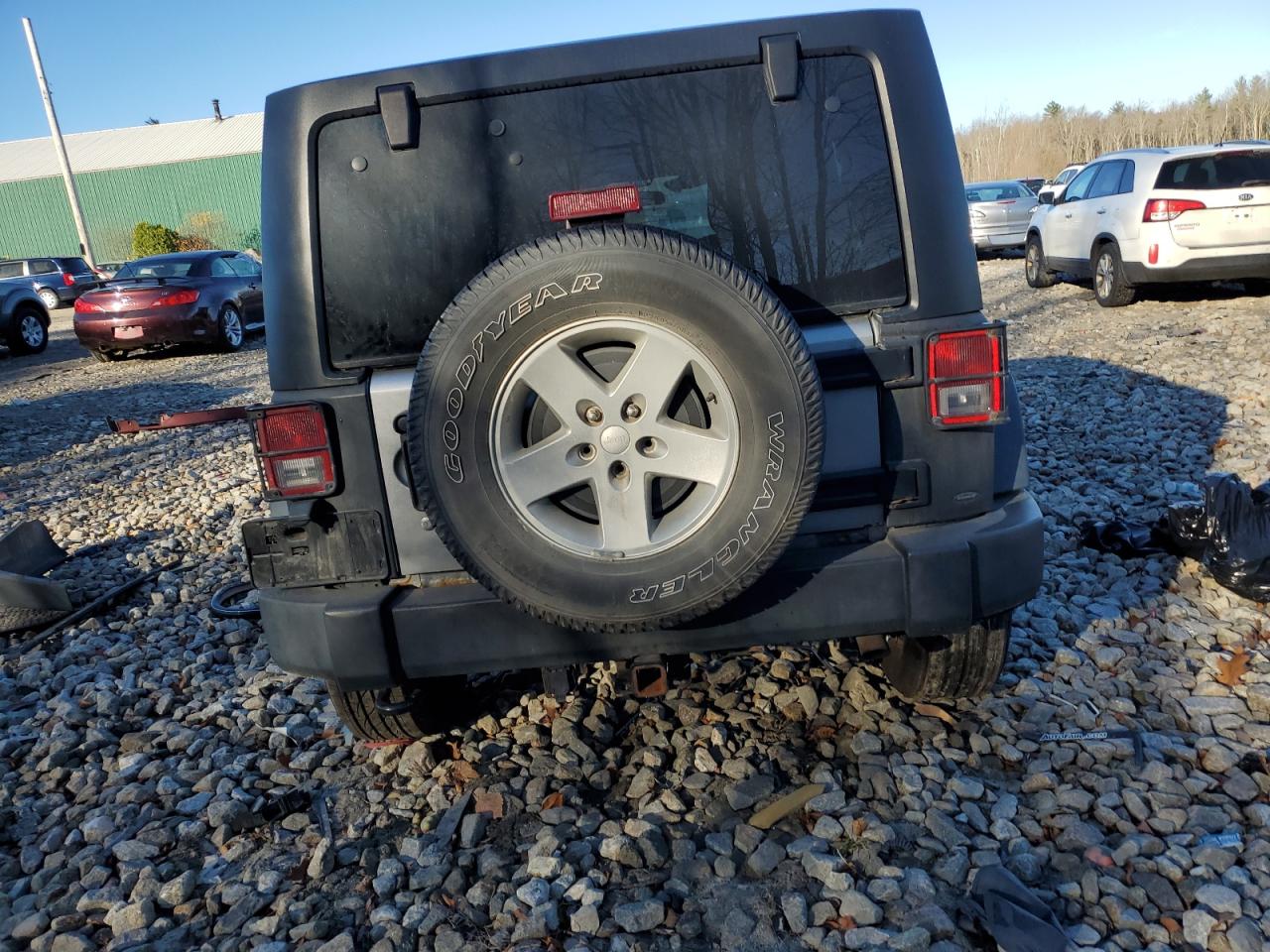 2013 Jeep Wrangler VIN 1C4BJWDG2DL612351 Copart auction photo, front end / mechanical damage thumbnail 6