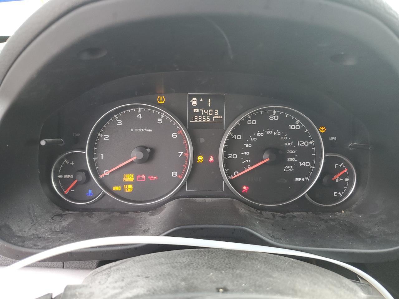 2013 Subaru Outback VIN 4S4BRCCC8D3300052 Copart auction photo, normal wear damage thumbnail 9