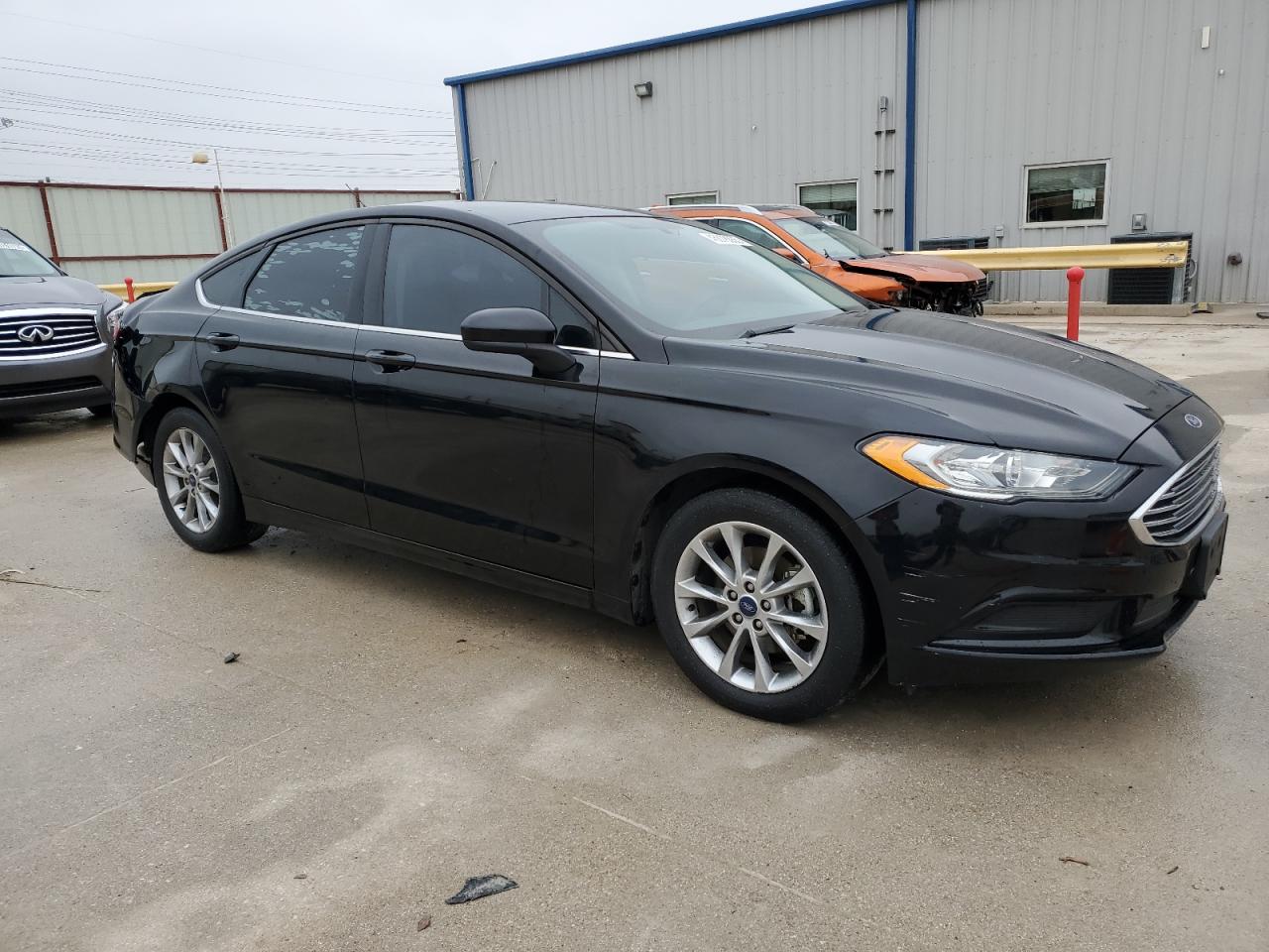 2017 Ford Fusion VIN 3FA6P0H79HR342376 Copart auction photo, rear end / minor dent/scratches damage thumbnail 4