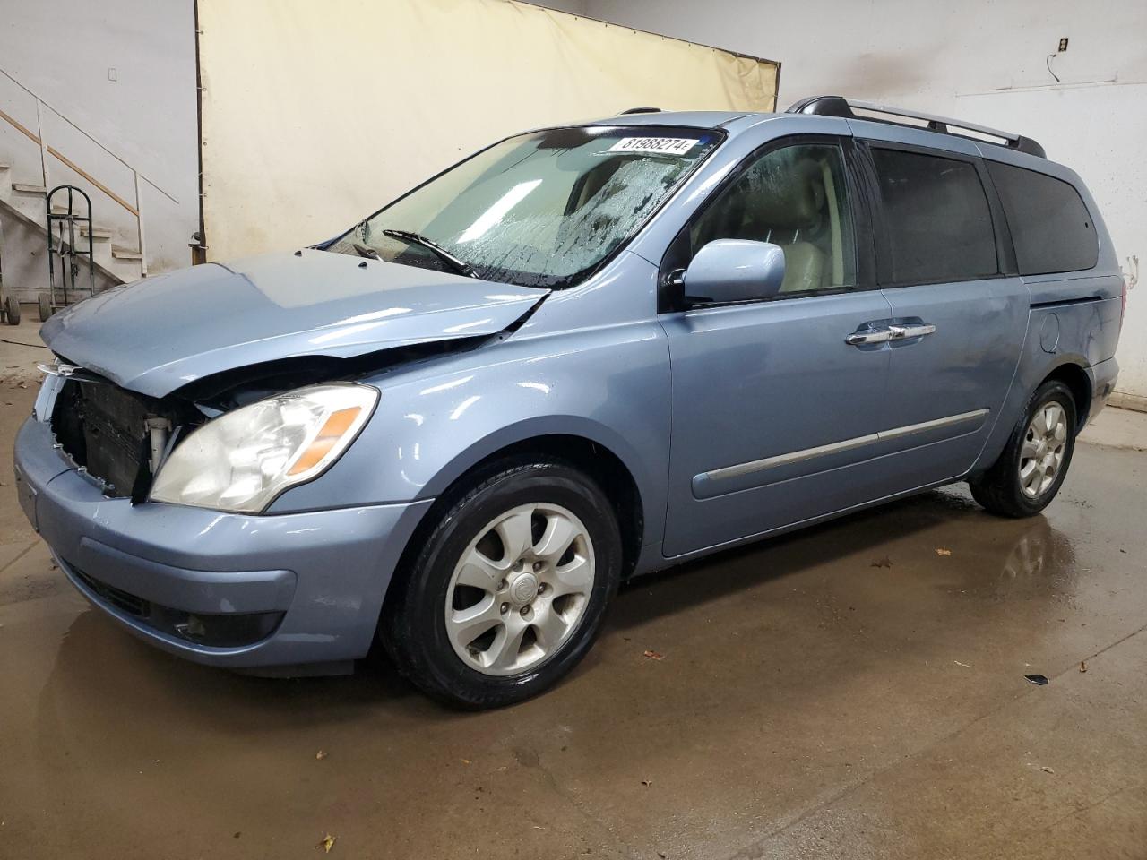 2008 Hyundai Entourage VIN KNDMC233086054448 - Copart auction photo