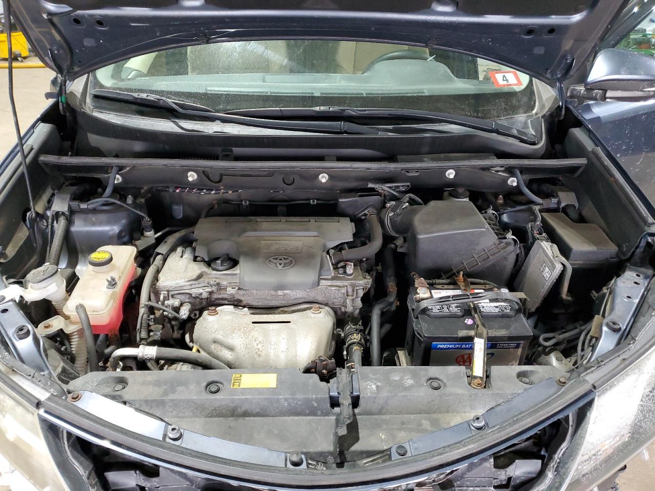 2013 Toyota RAV 4 VIN 2T3DFREV8DW090959 Copart auction photo, front end damage thumbnail 13