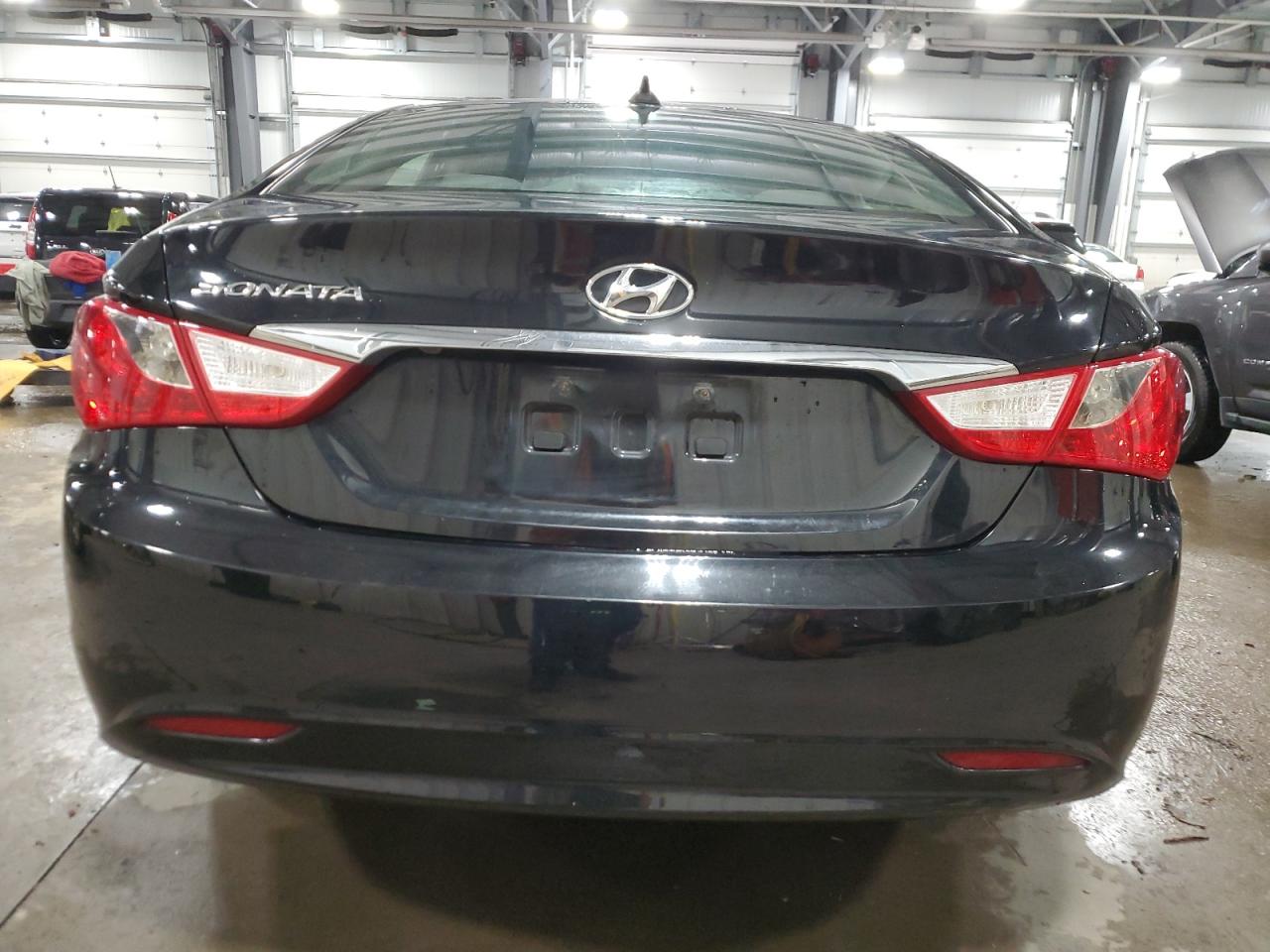 2013 Hyundai Sonata VIN 5NPEB4AC3DH520587 Copart auction photo, front end / side damage thumbnail 6