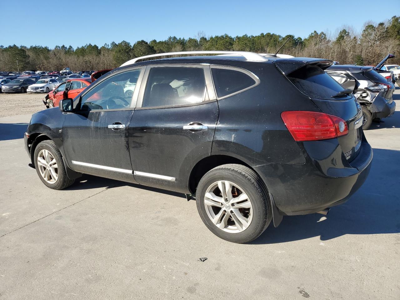 2015 Nissan Rogue VIN JN8AS5MVXFW761565 Copart auction photo, front end damage thumbnail 2