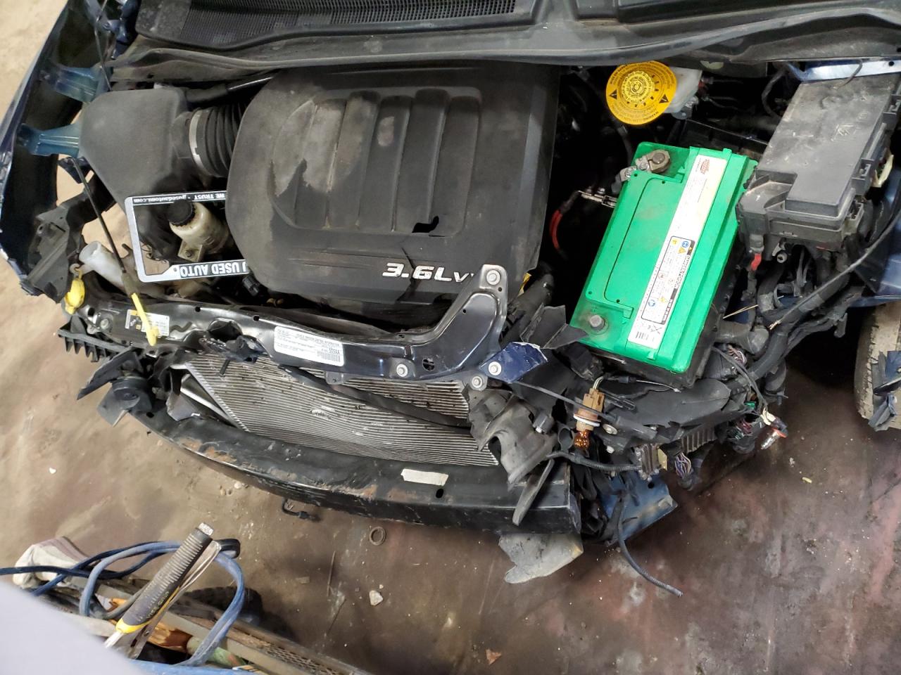 2016 Chrysler Town & Country VIN 2C4RC1BG6GR279887 Copart auction photo, all over damage thumbnail 14