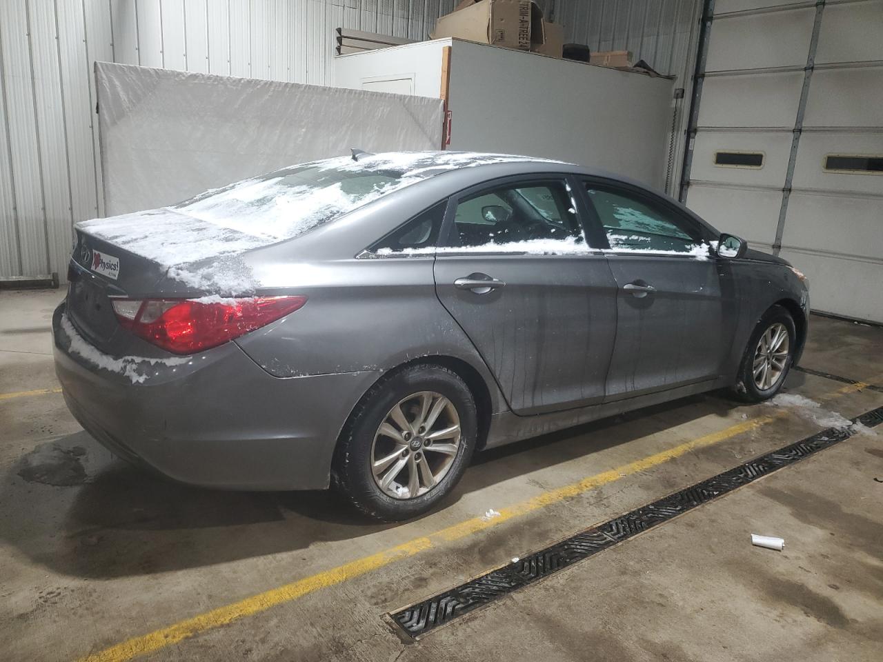 2013 Hyundai Sonata VIN 5NPEB4AC9DH758864 Copart auction photo, mechanical damage thumbnail 3