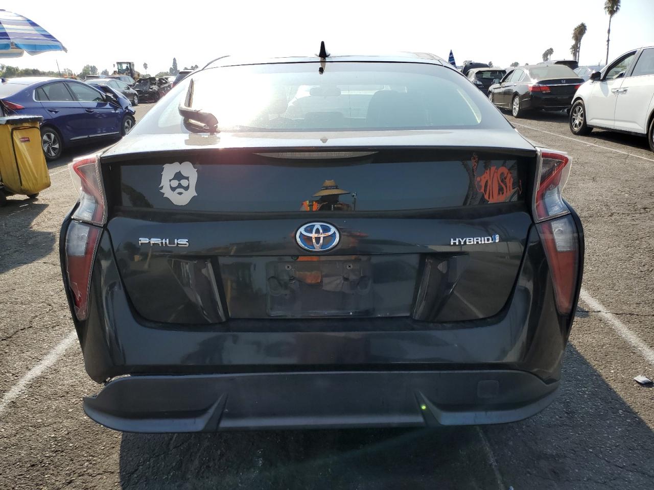 2017 Toyota Prius VIN JTDKARFU0H3531469 Copart auction photo, all over damage thumbnail 6