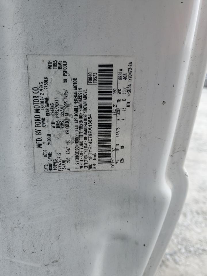 2009 Ford Ranger VIN 1FTYR14E79PA13854 Copart auction photo, front end / minor dent/scratches damage thumbnail 12