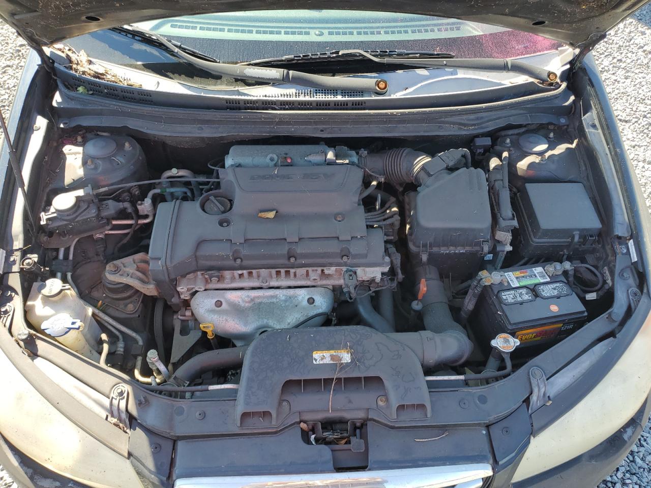 2010 Hyundai Elantra VIN KMHDU4AD5AU063440 Copart auction photo, water/flood damage thumbnail 11