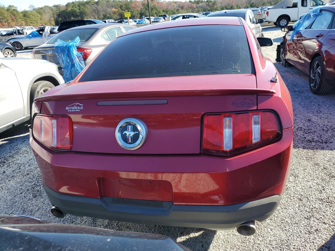 2010 Ford Mustang VIN 1ZVBP8ANXA5150857 Copart auction photo, rear end damage thumbnail 6