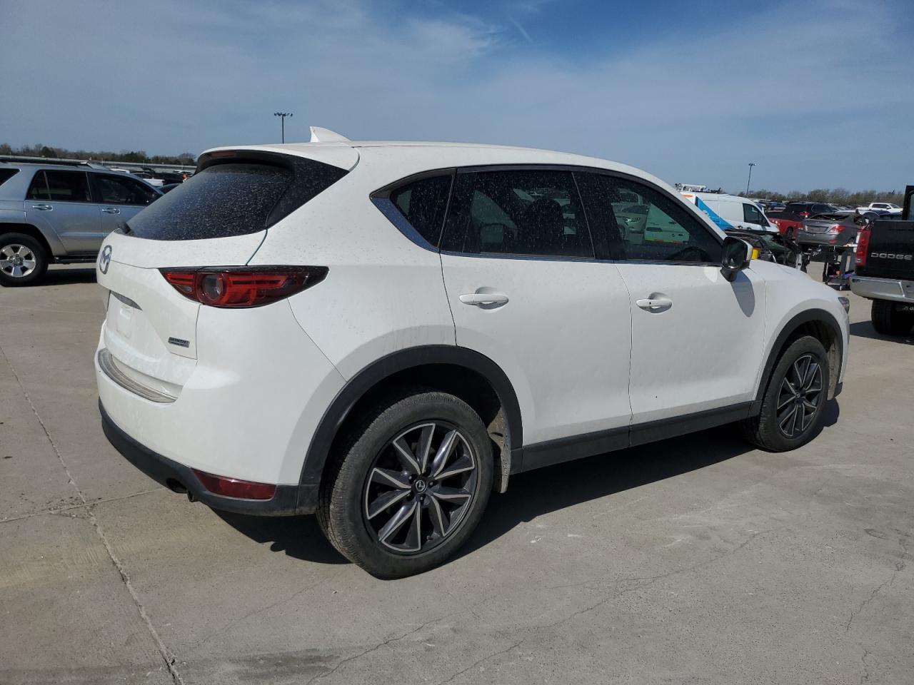 2017 Mazda CX-5 VIN JM3KFADL3H0187805 Copart auction photo, hail damage thumbnail 3
