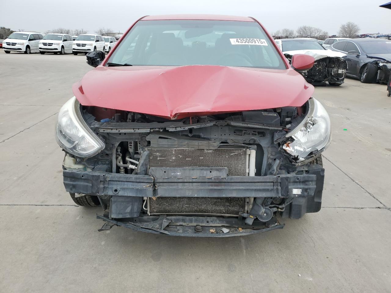 2016 Hyundai Accent VIN KMHCT4AE1GU063354 Copart auction photo, front end / rear end damage thumbnail 5