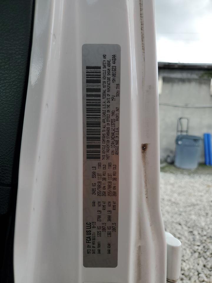 2020 Jeep Wrangler VIN 1C4HJXEN4LW113755 Copart auction photo, front end / minor dent/scratches damage thumbnail 12
