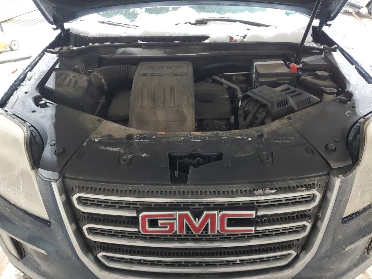 2016 GMC Terrain VIN 2GKFLUEK6G6217979 Copart auction photo, top/roof damage thumbnail 12