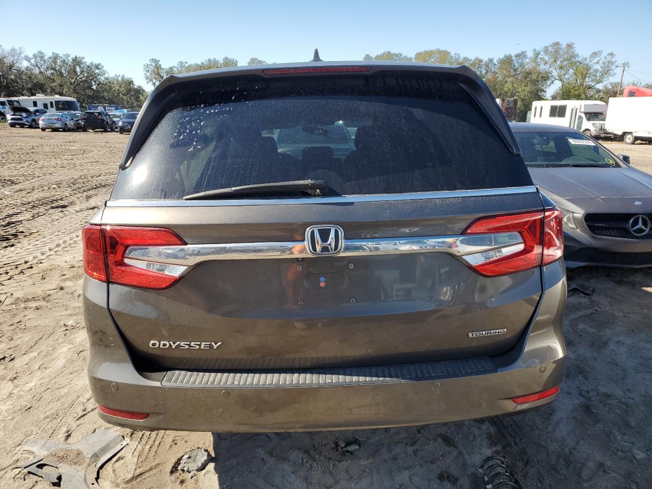 2020 Honda Odyssey VIN 5FNRL6H84LB012640 Copart auction photo, front end / side damage thumbnail 6