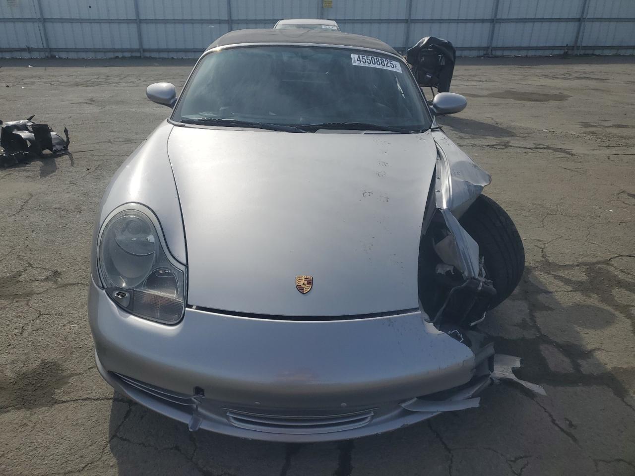 2004 Porsche Boxster VIN WP0CB29864U660988 Copart auction photo, front end damage thumbnail 5