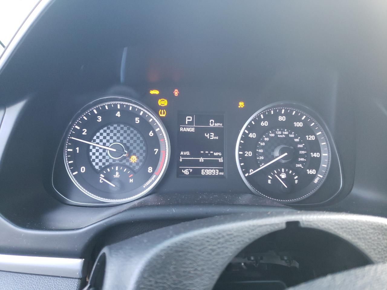 2019 Hyundai Elantra VIN KMHD74LF5KU806668 Copart auction photo, all over / vandalism damage thumbnail 9