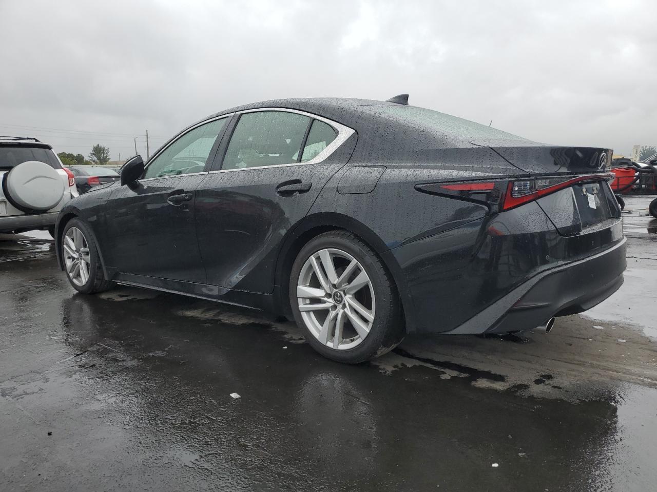 2023 Lexus IS VIN JTHCA1D21P5126293 Copart auction photo, side damage thumbnail 2