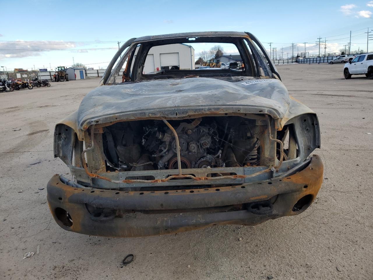2009 Dodge RAM VIN 3D3KS26T79G549226 Copart auction photo, burn damage thumbnail 5