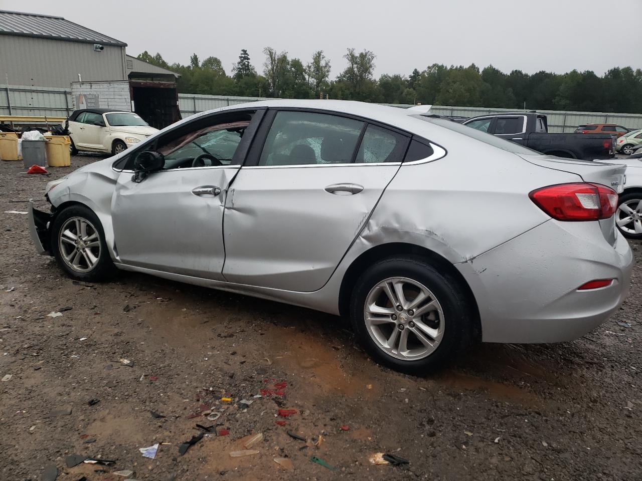 2018 Chevrolet Cruze VIN 1G1BE5SM2J7135232 Copart auction photo, rollover / undercarriage damage thumbnail 2