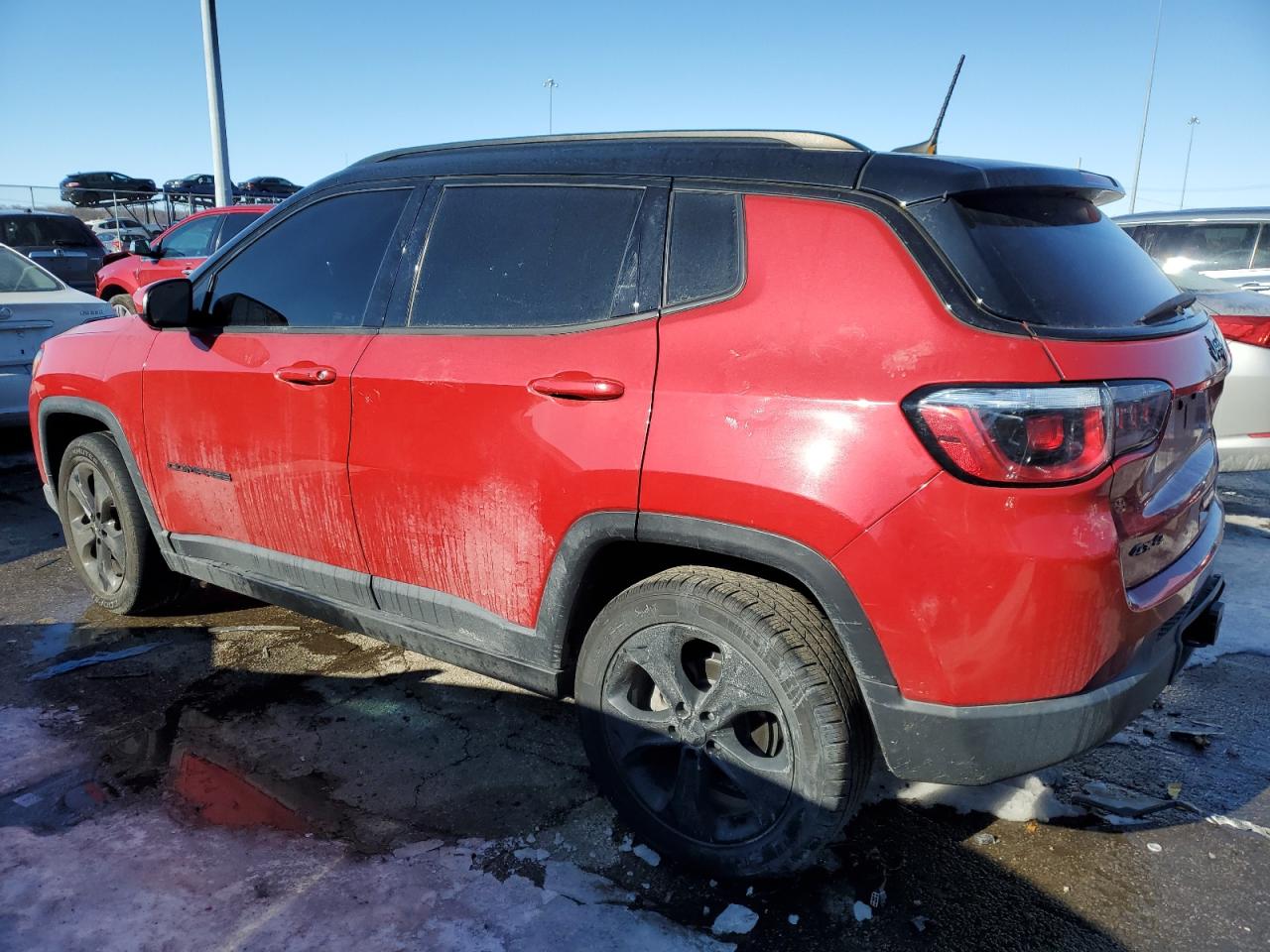 2020 Jeep Compass VIN 3C4NJDBB2LT115778 Copart auction photo, rear end damage thumbnail 2