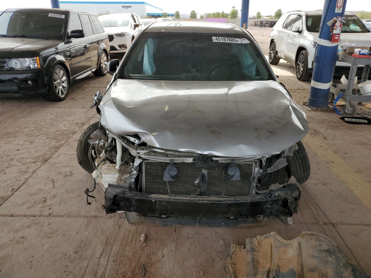 2016 Toyota Camry VIN 4T1BF1FK1GU227394 Copart auction photo, front end / side damage thumbnail 5