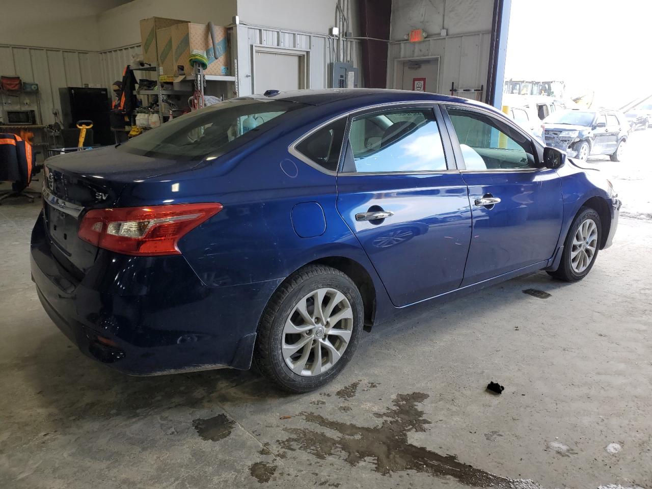 2018 Nissan Sentra VIN 3N1AB7AP2JY230569 Copart auction photo, front end damage thumbnail 3