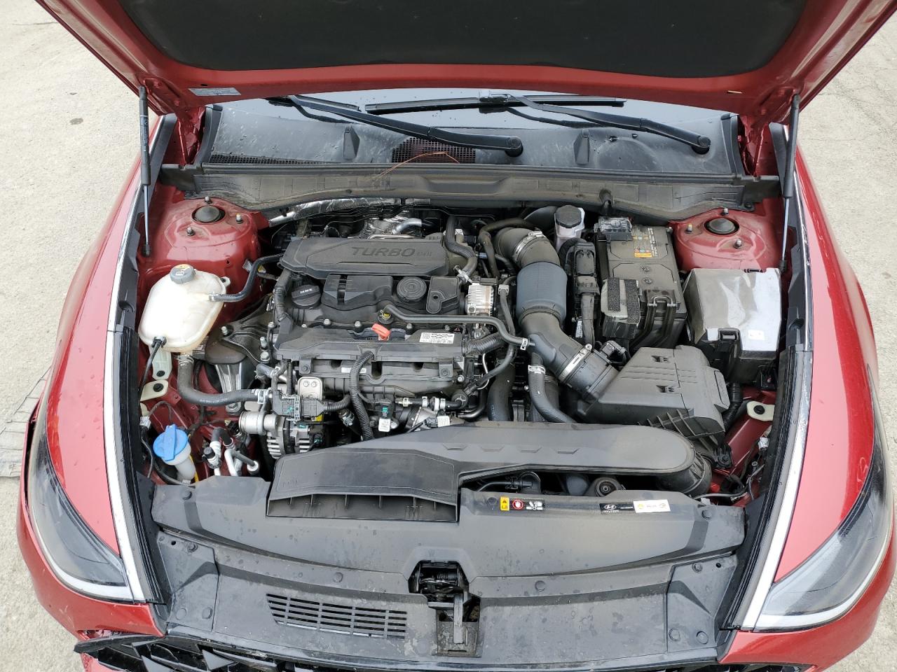 2023 Hyundai Sonata VIN KMHL34J27PA268541 Copart auction photo, all over / mechanical damage thumbnail 11