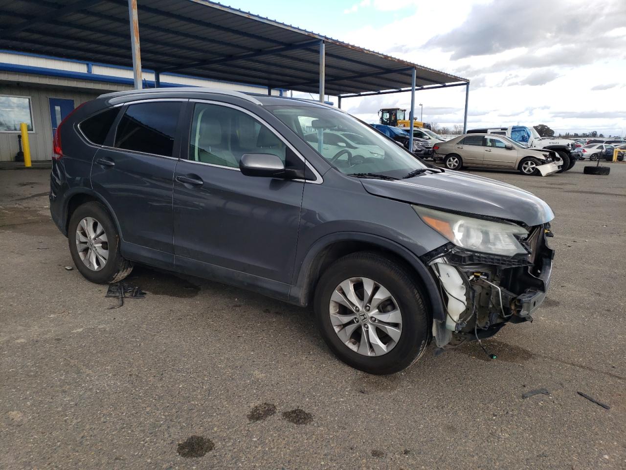 2013 Honda CR-V VIN 5J6RM3H71DL031528 Copart auction photo, front end damage thumbnail 4
