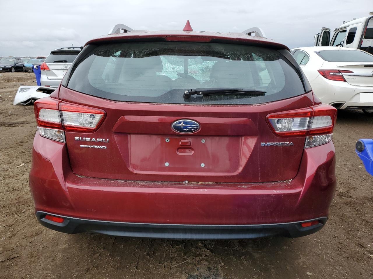2018 Subaru Impreza VIN 4S3GTAB65J3700822 Copart auction photo, side damage thumbnail 6