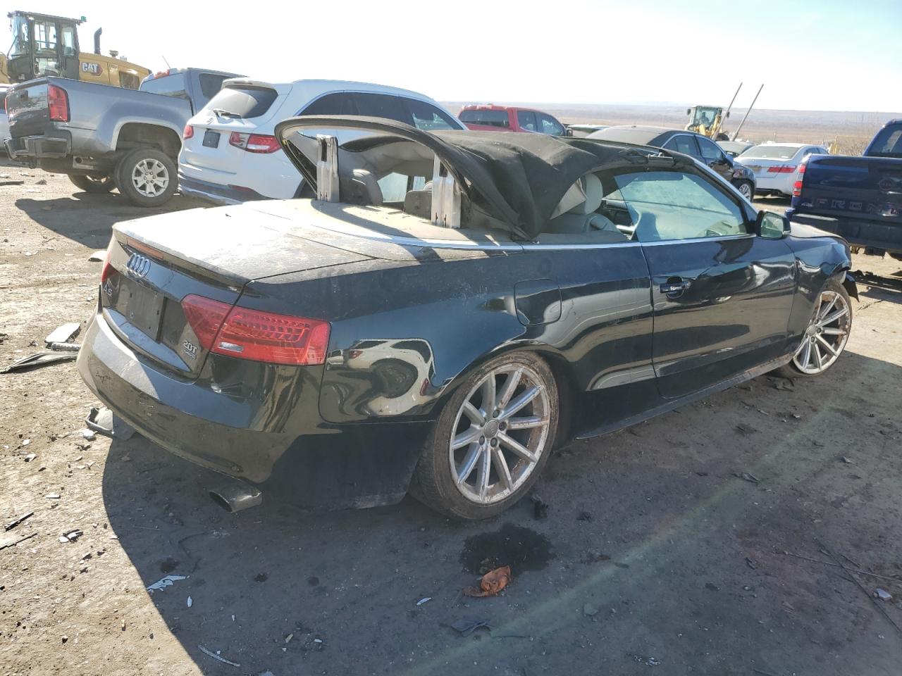 2016 Audi A5 VIN WAUM2AFH5GN004375 Copart auction photo, all over damage thumbnail 3