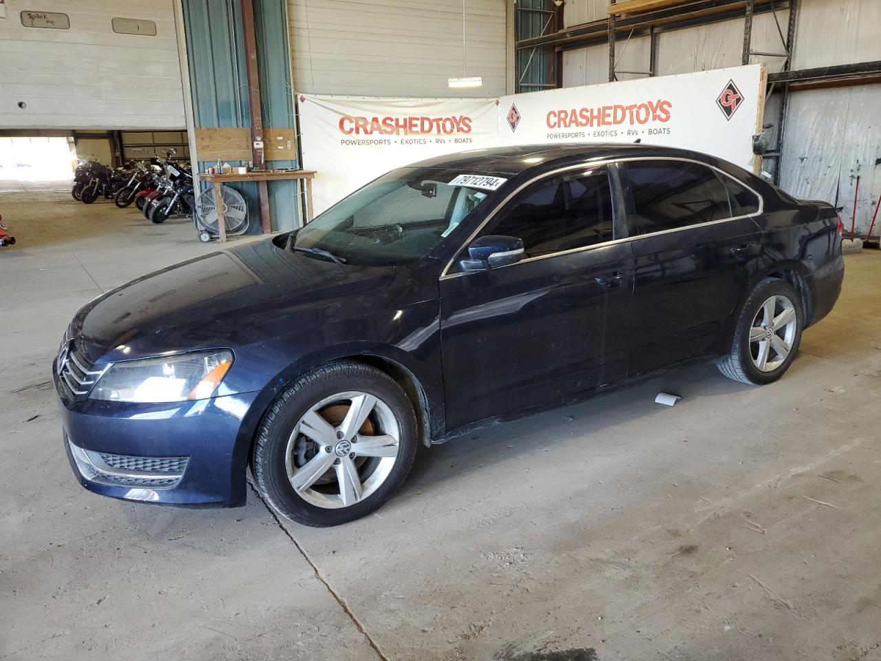 2012 Volkswagen Passat VIN 1VWBP7A39CC106467