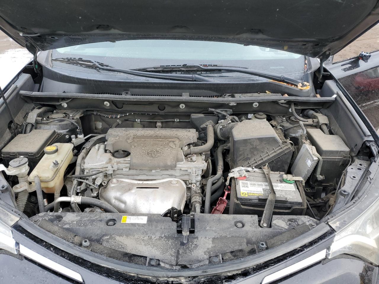 2018 Toyota RAV 4 VIN 2T3BFREV5JW817106 Copart auction photo, all over damage thumbnail 12