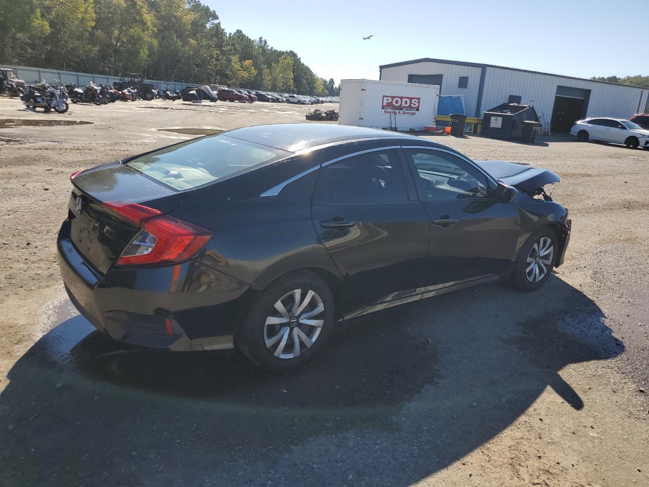 2016 Honda Civic VIN 19XFC2F5XGE072700 Copart auction photo, front end damage thumbnail 3