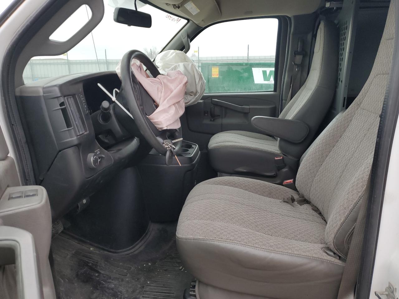 2016 Chevrolet Express VIN 1GCWGAFG7G1312272 Copart auction photo, front end damage thumbnail 7