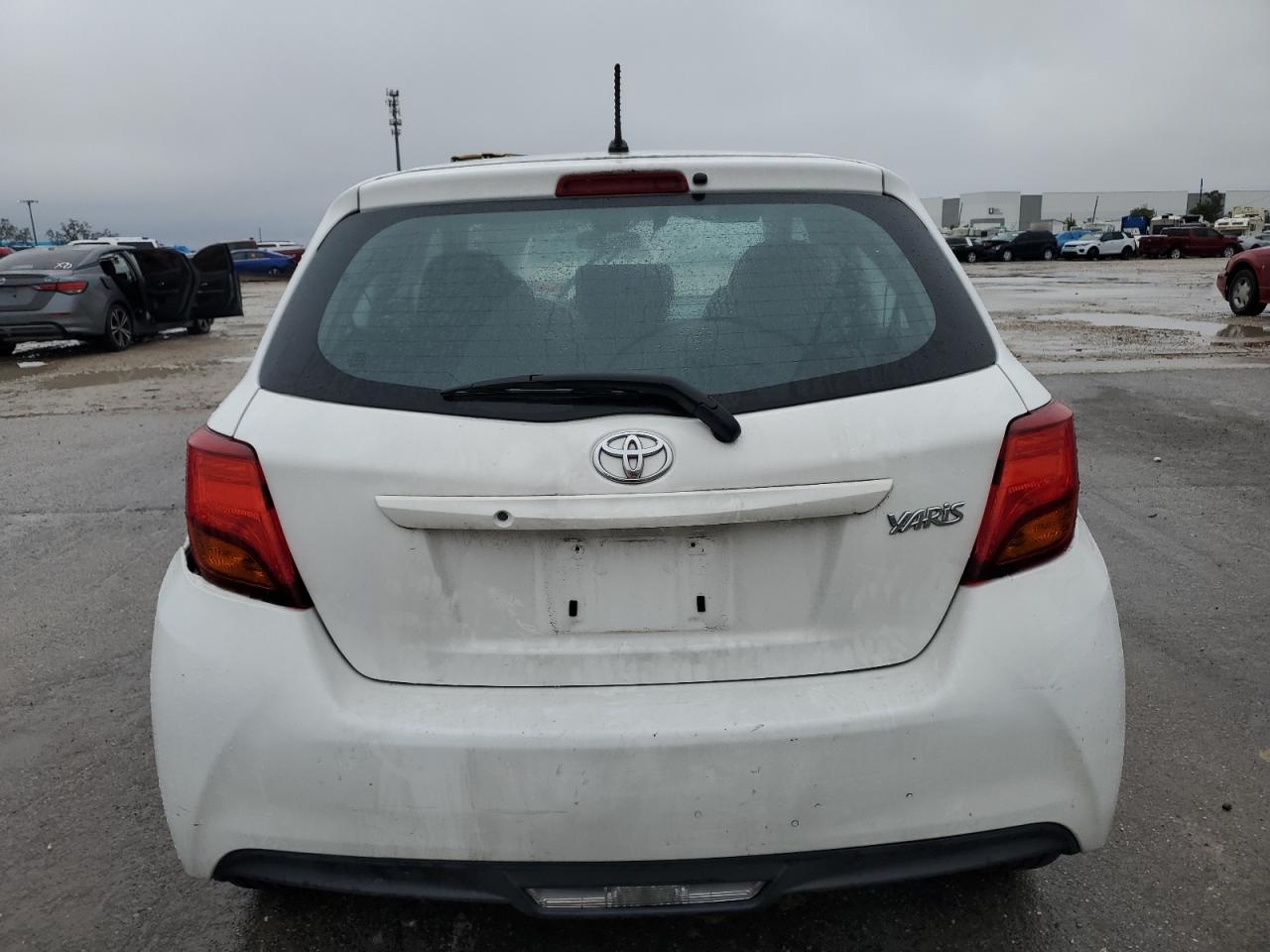 2017 Toyota Yaris VIN VNKKTUD38HA084965 Copart auction photo, front end / side damage thumbnail 6