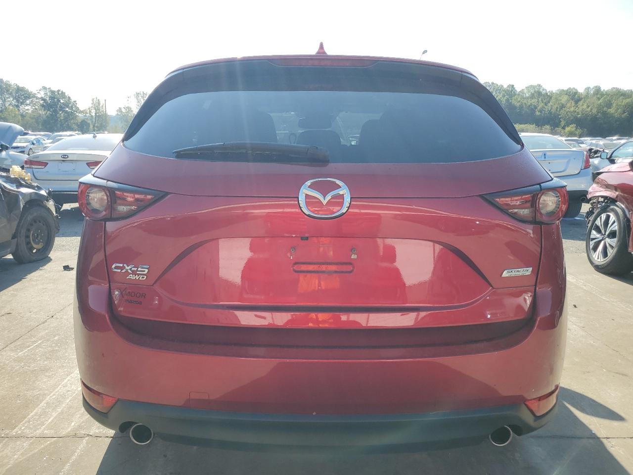 2019 Mazda CX-5 VIN JM3KFBDM1K0640793 Copart auction photo, front end damage thumbnail 6