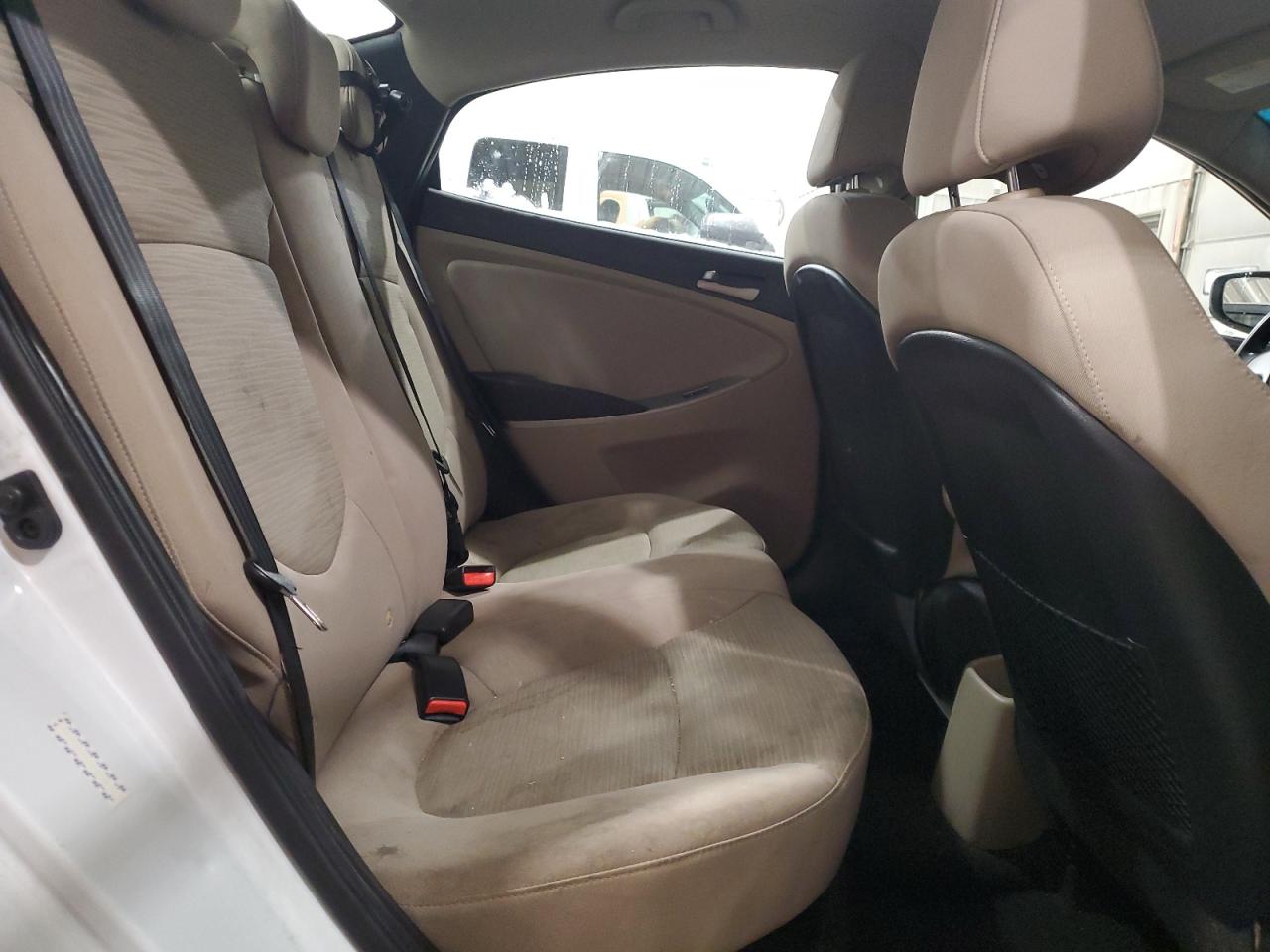 2017 Hyundai Accent VIN KMHCT4AE0HU378471 Copart auction photo, all over damage thumbnail 10