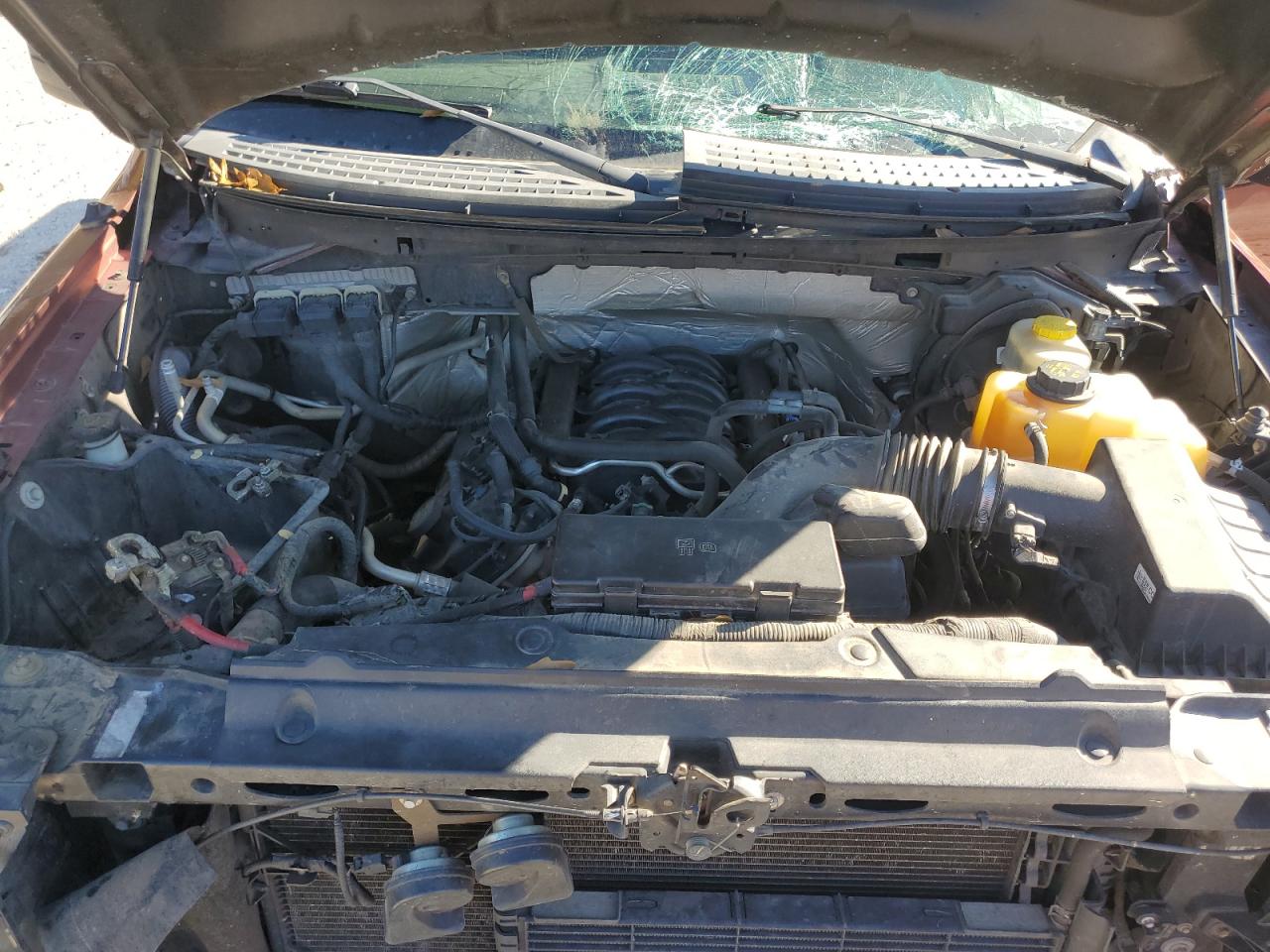 2014 Ford F-150 VIN 1FTFW1EF6EKF01563 Copart auction photo, all over damage thumbnail 12