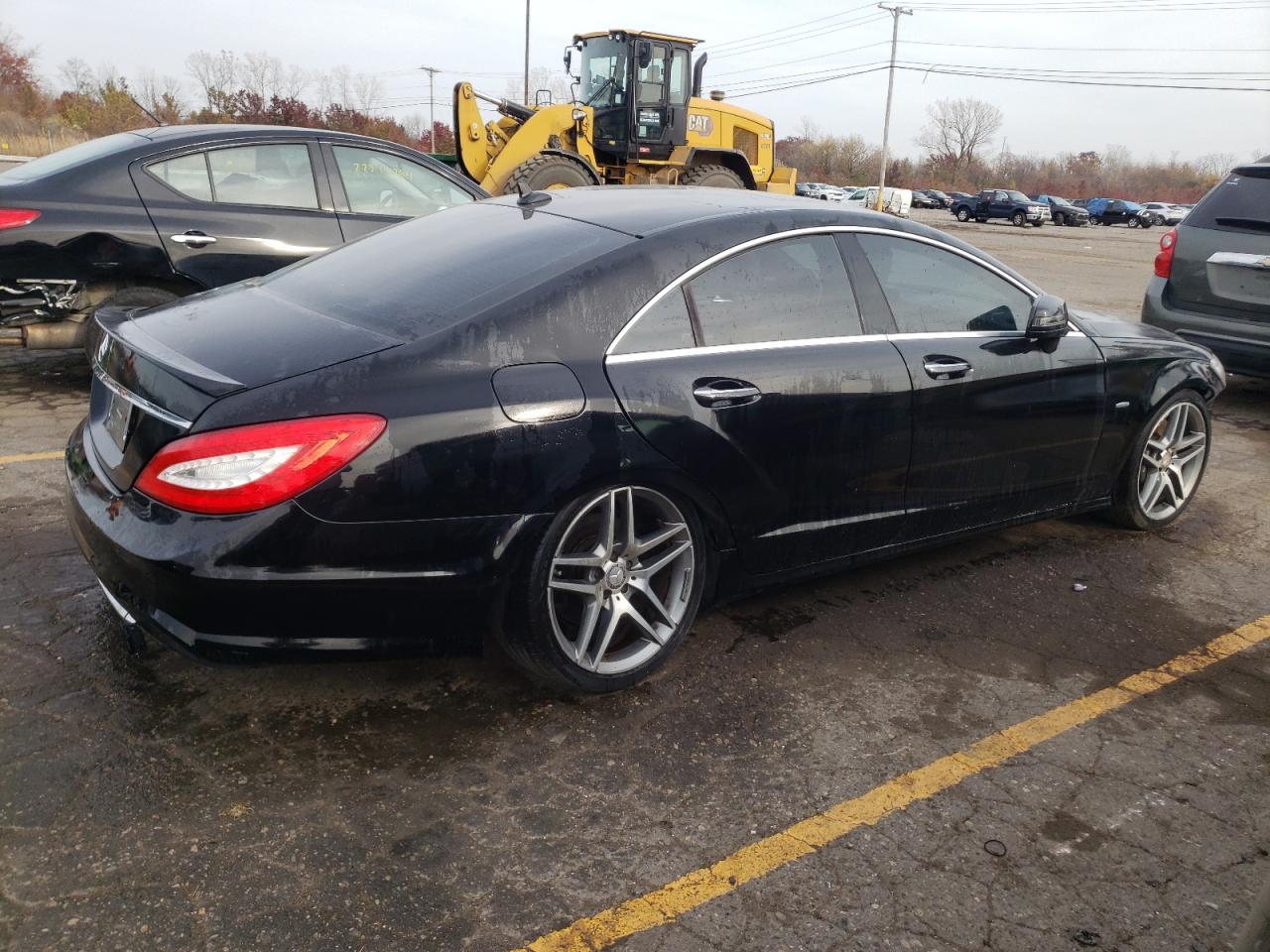 2012 Mercedes-Benz Cls-klasse VIN WDDLJ7DB4CA041816 Copart auction photo, front end damage thumbnail 3